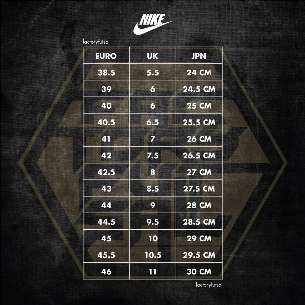 NIKE (SIZE CHART)-15