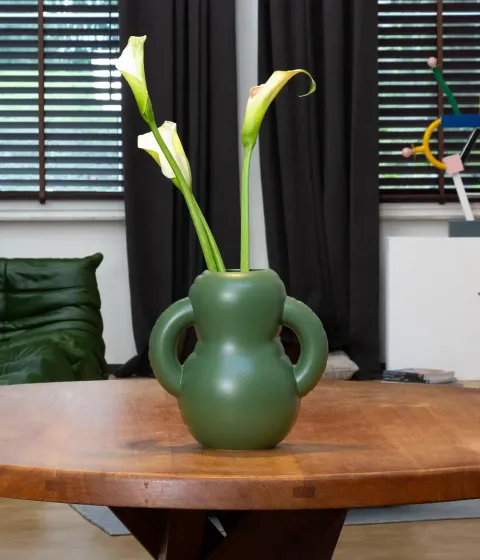 Home Studyo Vase 'OSCAR' Moss