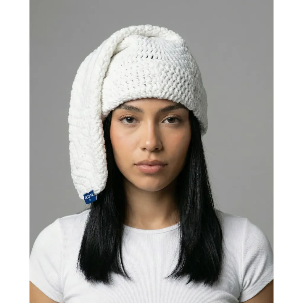 HAVETHISMODELWEARINGTHISArkyvecrochethatbuttiscalledasockhatanditssupposedtohangtothesidebuttheparthangingshouldntgopastthenoseofthemodel_makesureitisntlongerthanhangingpa_3