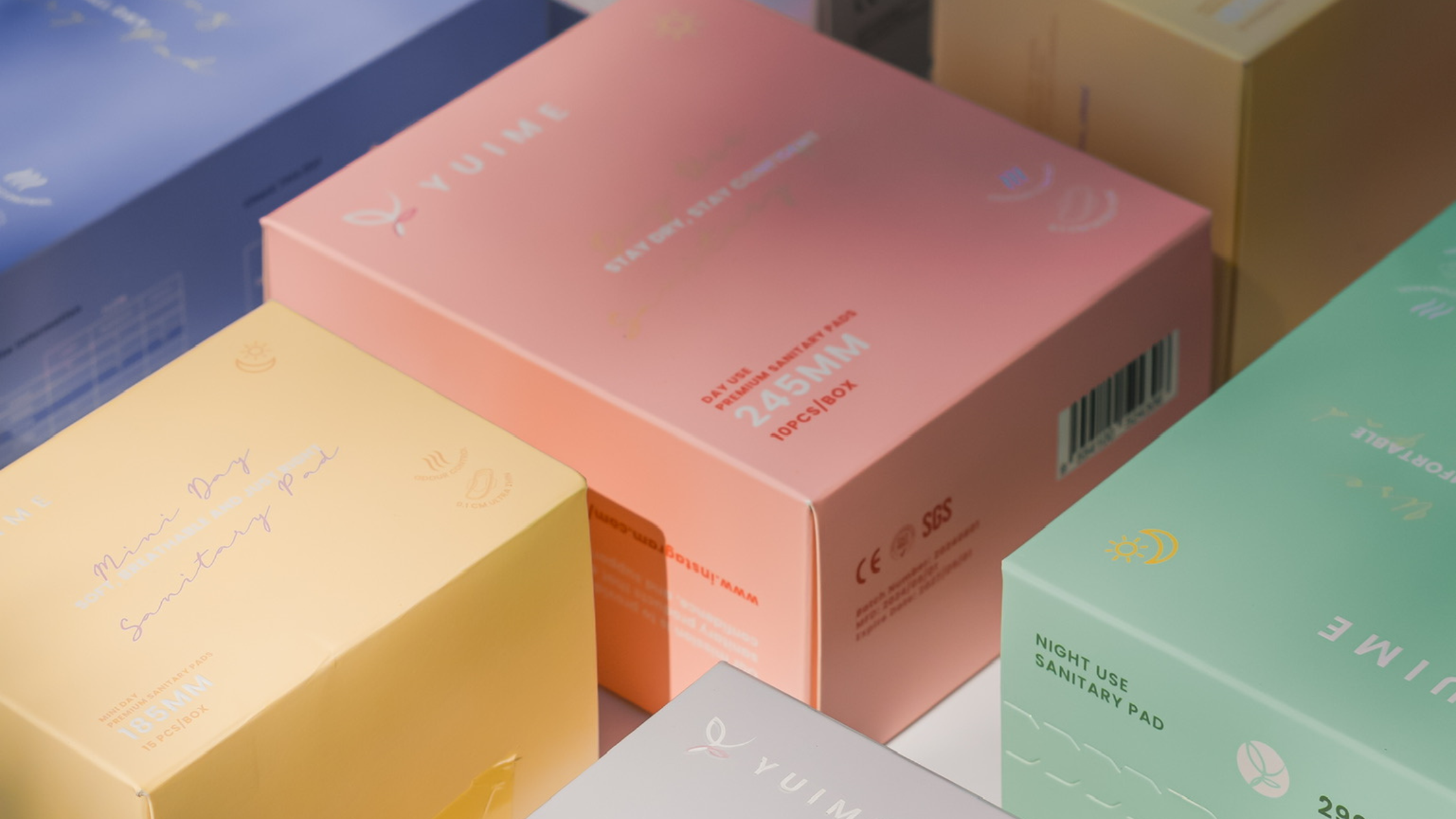 The comfort in every period | Yuime Premium Sanitary Pad