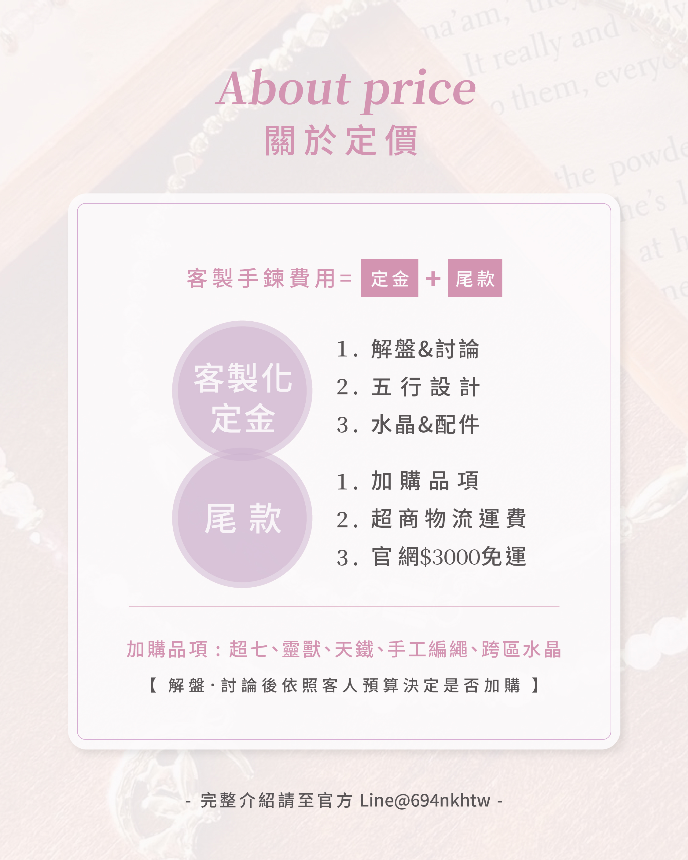 定價怎麼來
