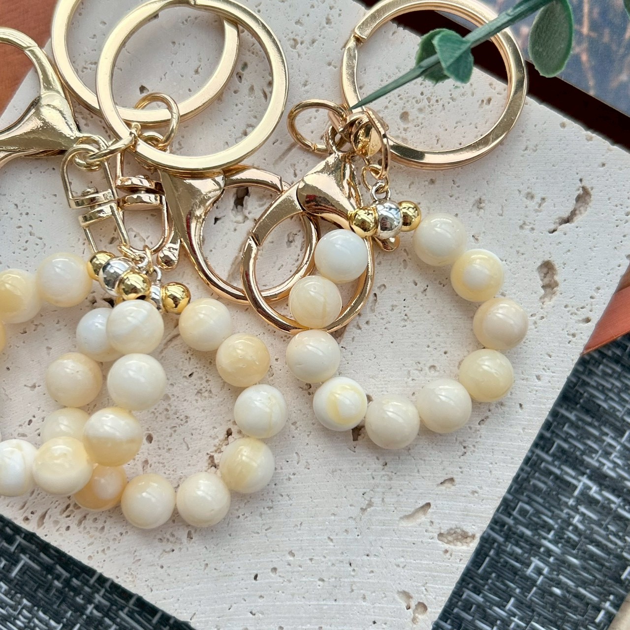 LINE_ALBUM_0105《十全十美·平安健康》微瑕硨磲掛飾鑰匙圈$299·3條_260105_3