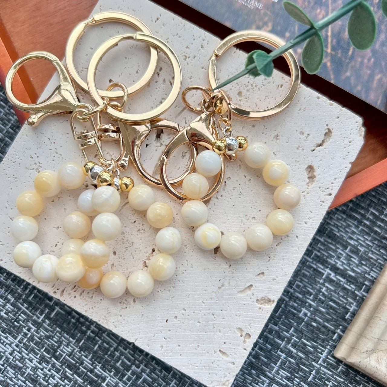 LINE_ALBUM_0105《十全十美·平安健康》微瑕硨磲掛飾鑰匙圈$299·3條_260105_4