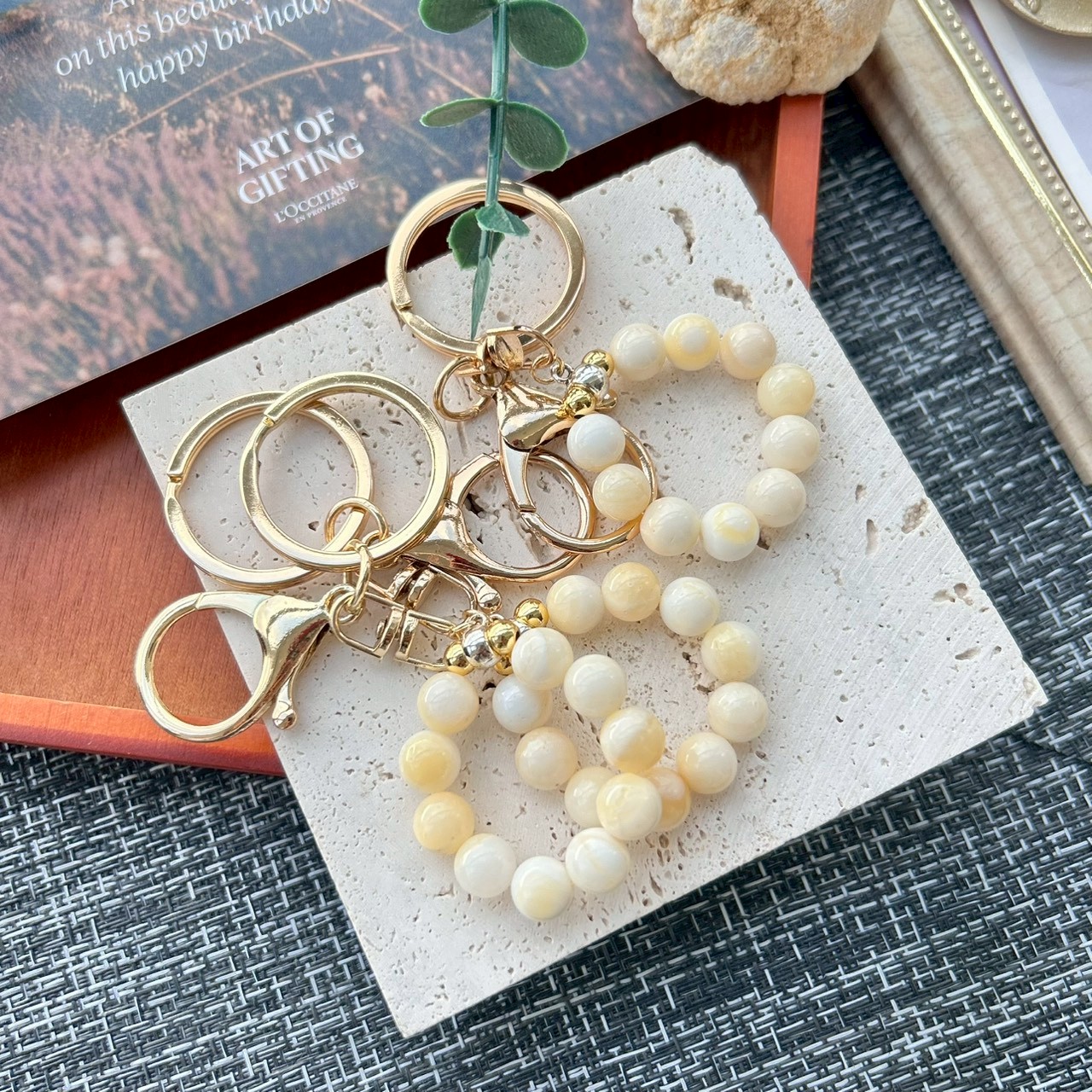 LINE_ALBUM_0105《十全十美·平安健康》微瑕硨磲掛飾鑰匙圈$299·3條_260105_7