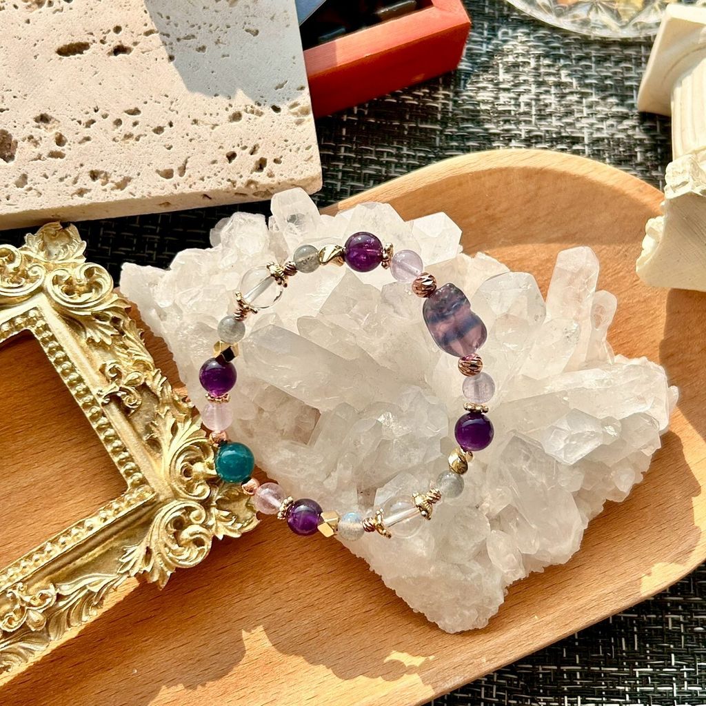 LINE_ALBUM_0410·【超甜價】能量寓意系列 - 智慧與理性｜螢石貔貅水晶手鍊_260410_14