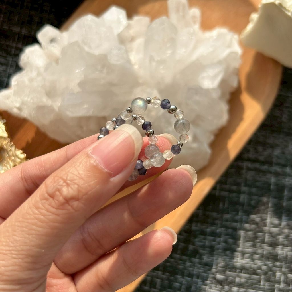 LINE_ALBUM_0410·水晶戒指 - 堇青石｜拉長石｜白體鈦晶《防小人尾戒》_260410_12