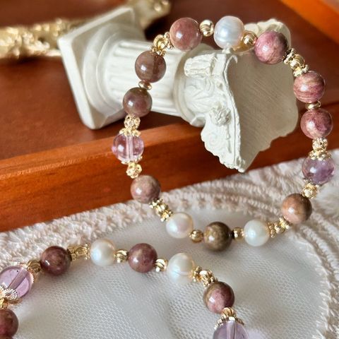 LINE_ALBUM_0314 - 薔薇之戀·玫瑰碧璽水晶手鍊_250314_8