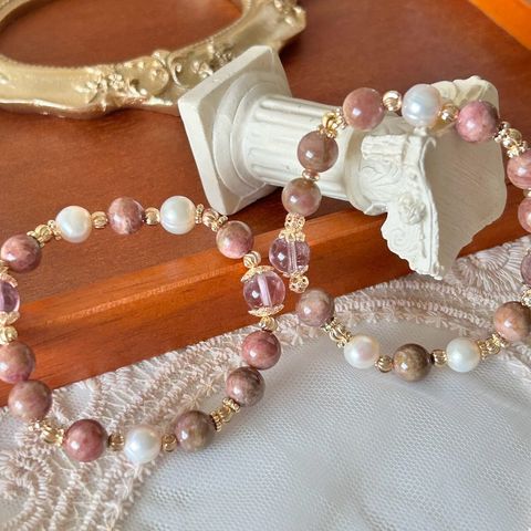 LINE_ALBUM_0314 - 薔薇之戀·玫瑰碧璽水晶手鍊_250314_2