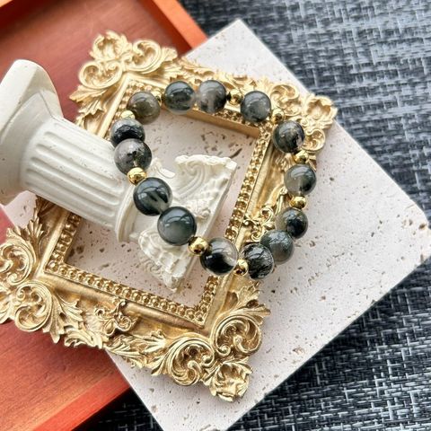 LINE_ALBUM_0314 - 孤品·原礦綠髮晶水晶手鍊_250314_1