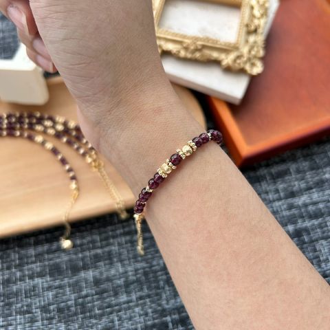 LINE_ALBUM_0314 - 輕珠寶系列·女性婦科｜喜悅紅石榴水晶手鍊_250314_4
