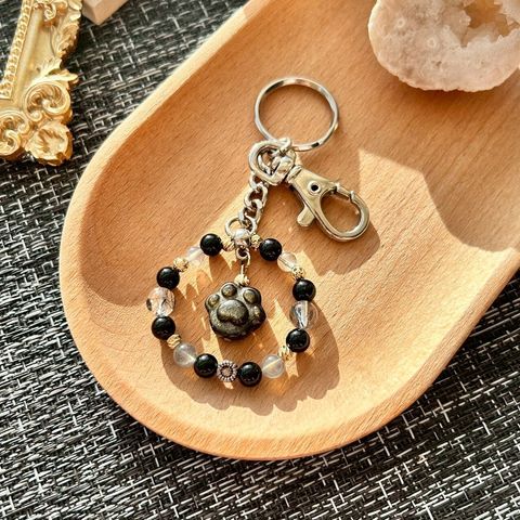 LINE_ALBUM_0611·闆娘同款避邪擋煞 - 金沙黑曜貓爪·掛飾鑰匙圈_250611_15