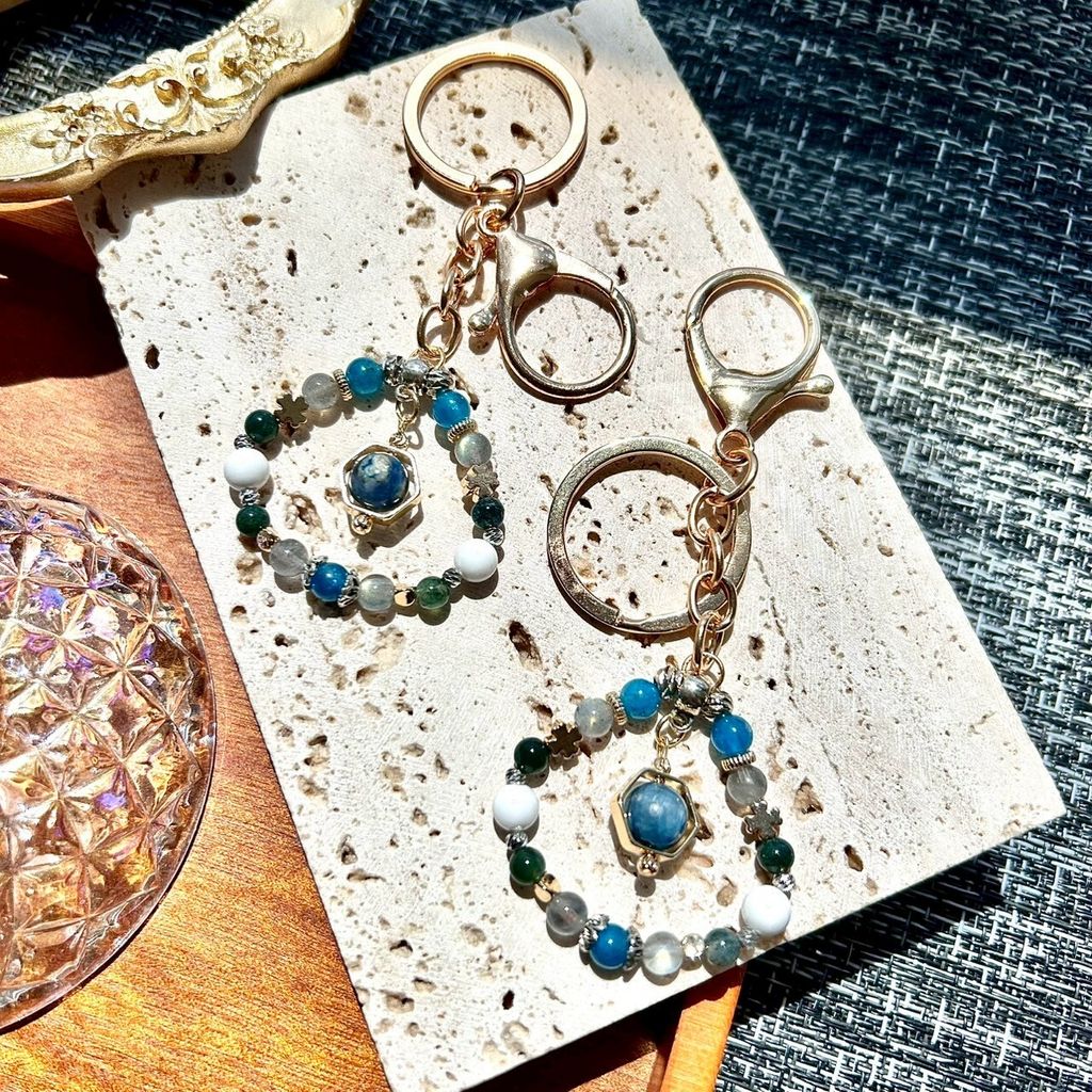 LINE_ALBUM_0718·藍晶石《限量》掛飾鑰匙圈_250718_6