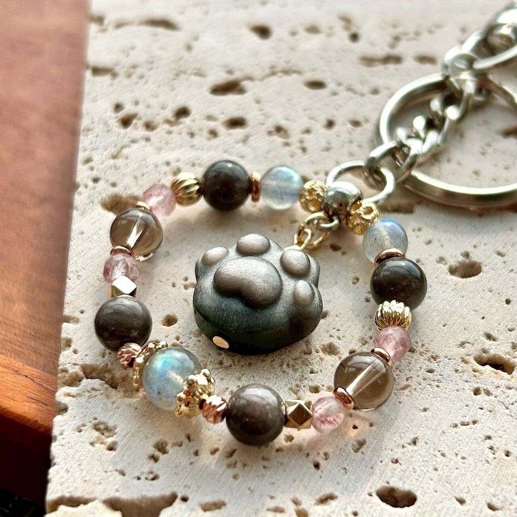 LINE_ALBUM_0808·避邪擋煞第二波 - 好運貴人｜好人緣｜銀曜貓爪💕😽掛飾鑰匙圈_250808_6