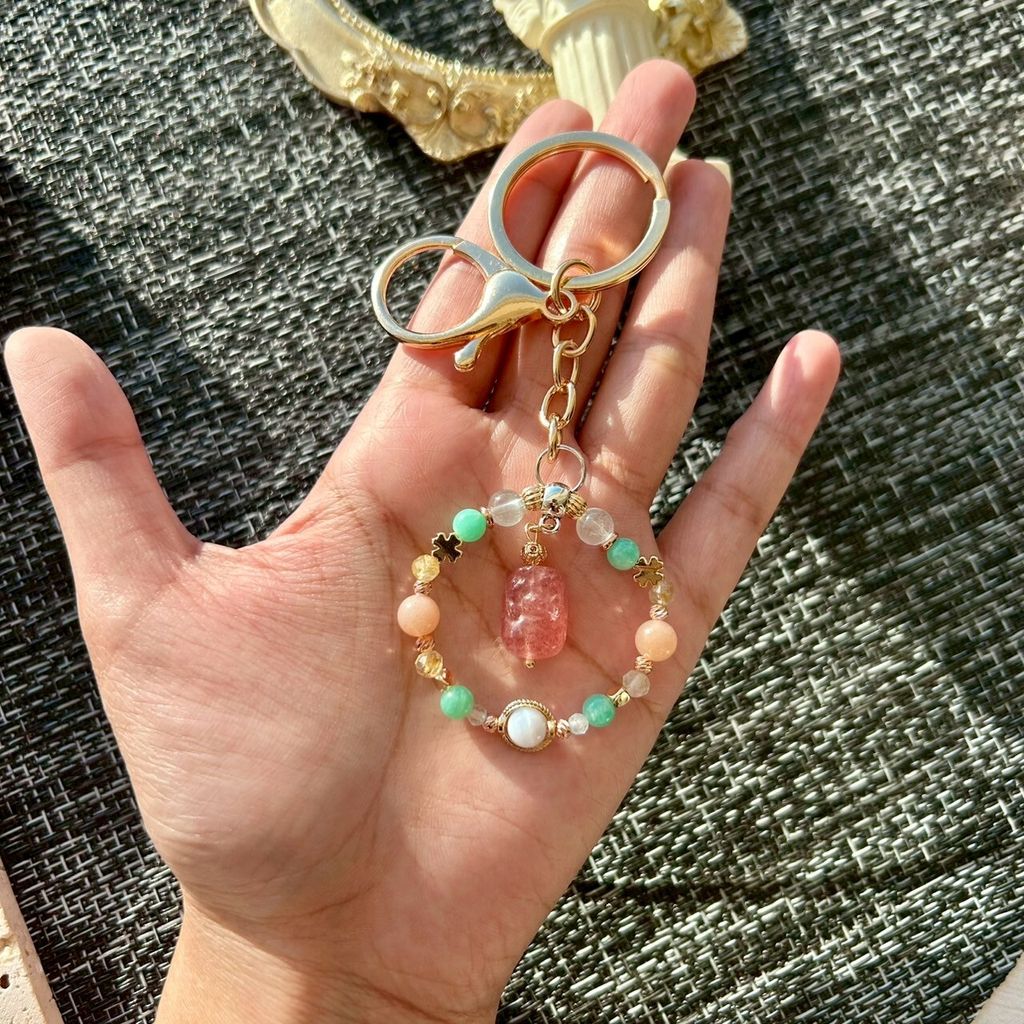 LINE_ALBUM_0913·夏日香氣｜草莓晶貔貅 - 掛飾鑰匙圈_250913_28