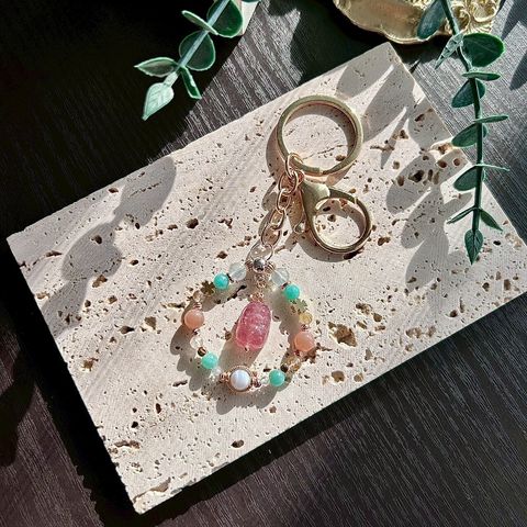 LINE_ALBUM_0913·夏日香氣｜草莓晶貔貅 - 掛飾鑰匙圈_250913_2