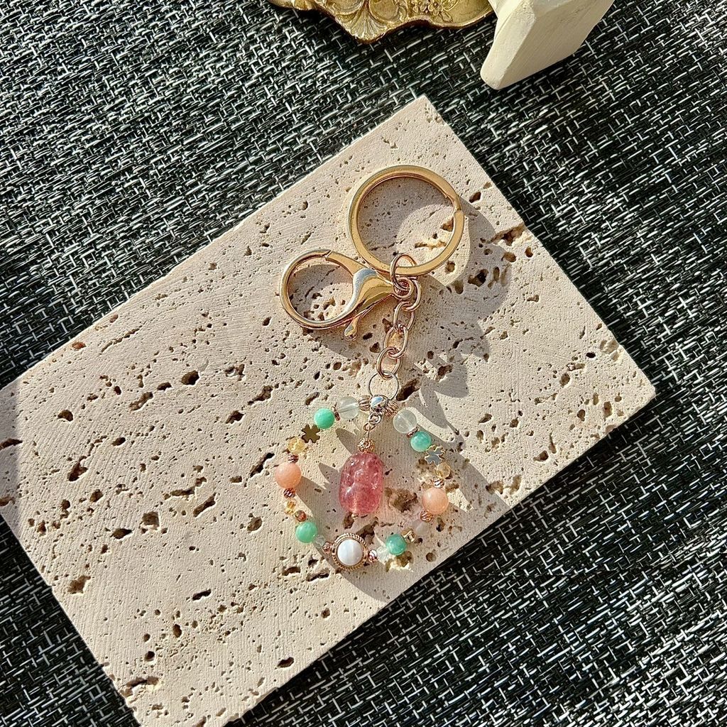 LINE_ALBUM_0913·夏日香氣｜草莓晶貔貅 - 掛飾鑰匙圈_250913_25