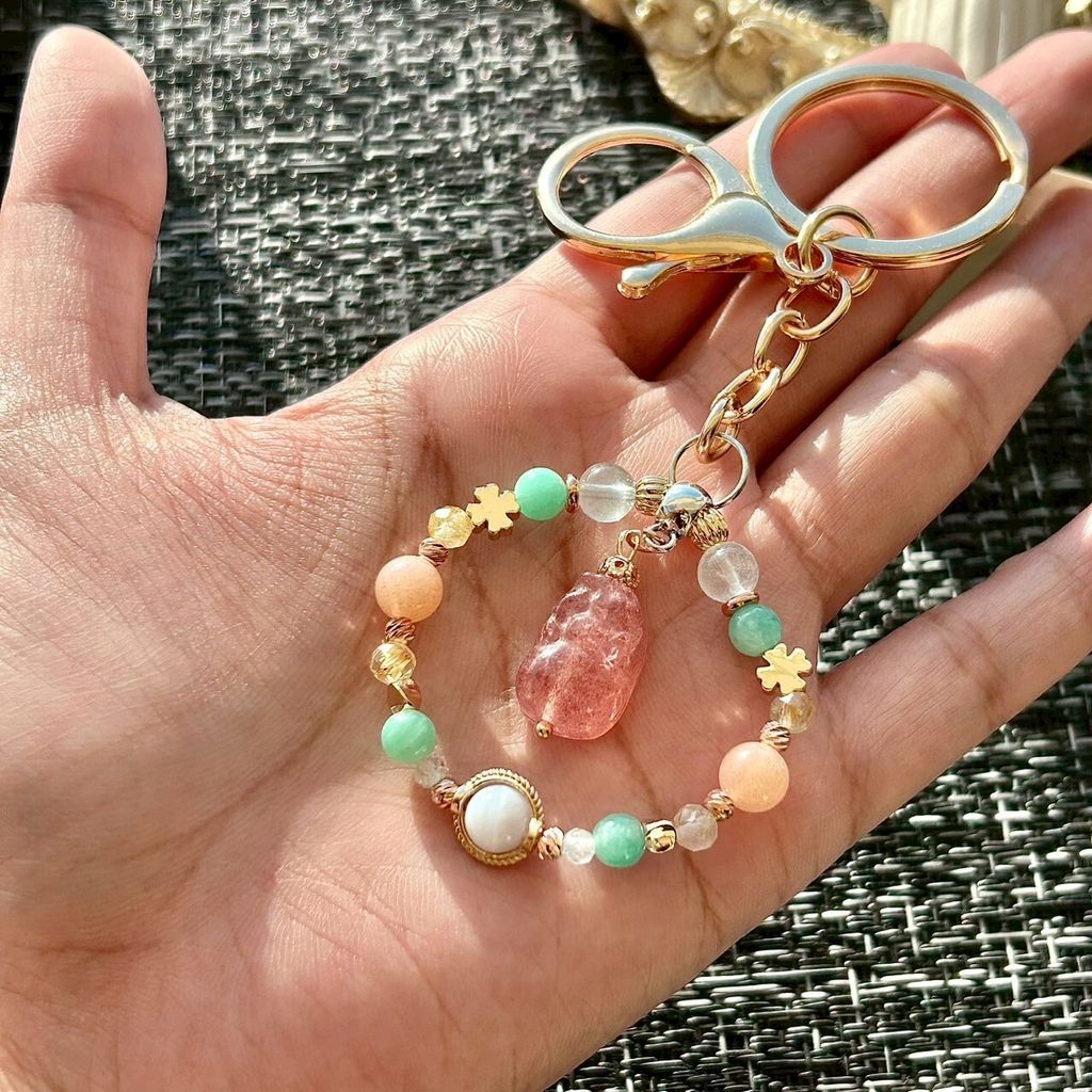 LINE_ALBUM_0913·夏日香氣｜草莓晶貔貅 - 掛飾鑰匙圈_250913_26