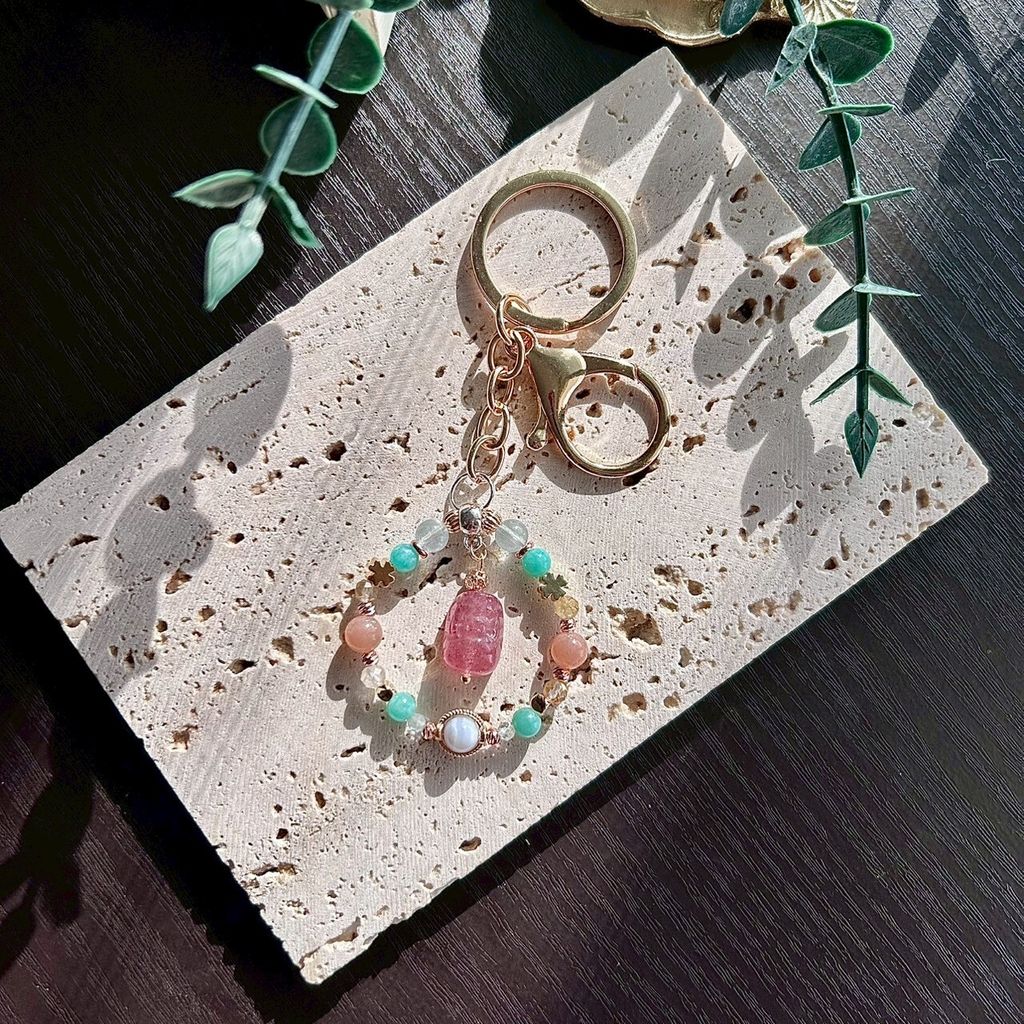 LINE_ALBUM_0913·夏日香氣｜草莓晶貔貅 - 掛飾鑰匙圈_250913_7