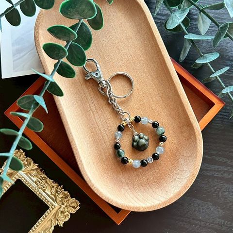 LINE_ALBUM_1211·闆娘同款避邪擋煞 - 金沙黑曜貓爪_升級濃抹茶綠髮晶💚✨_251212_2