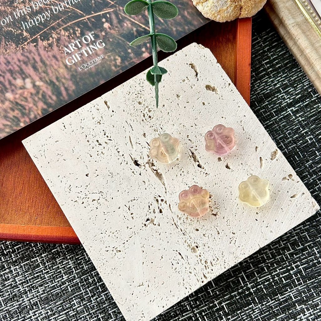 LINE_ALBUM_0105·糖光Candylight - 靈獸款掛飾鑰匙圈｜紫黃螢石貓爪·可挑款_260105_10