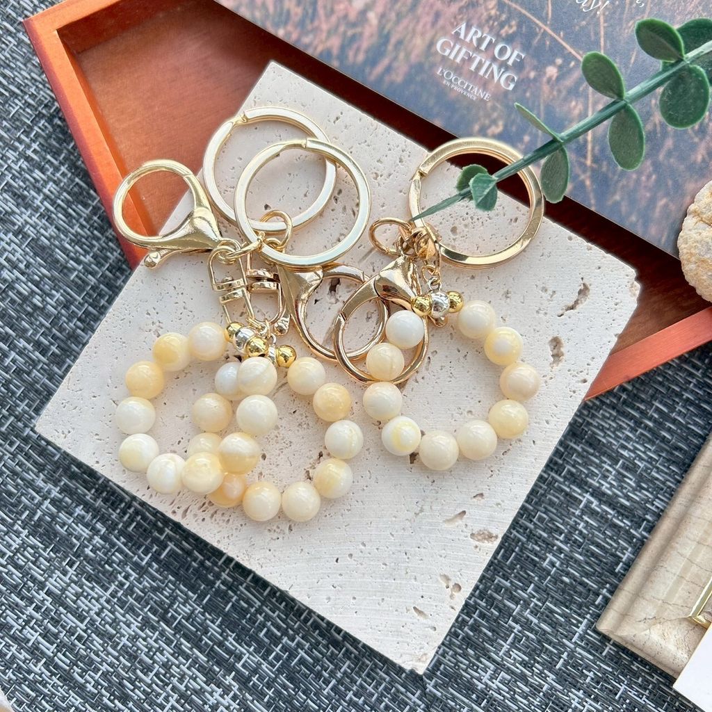 LINE_ALBUM_0105《十全十美·平安健康》微瑕硨磲掛飾鑰匙圈$299·3條_260105_9