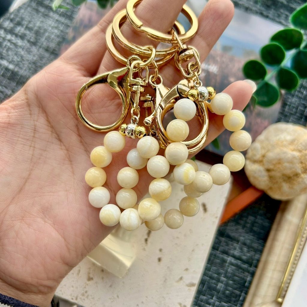 LINE_ALBUM_0105《十全十美·平安健康》微瑕硨磲掛飾鑰匙圈$299·3條_260105_11