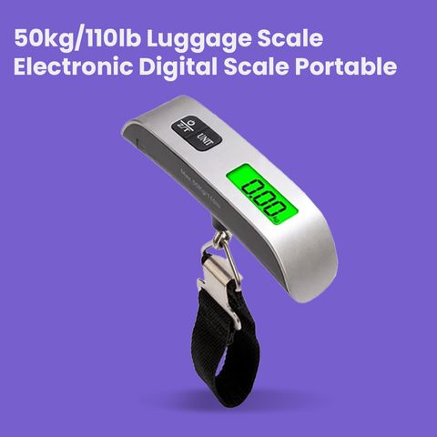 50kg_110lb Luggage Scale Electronic Digital Scale Portable 