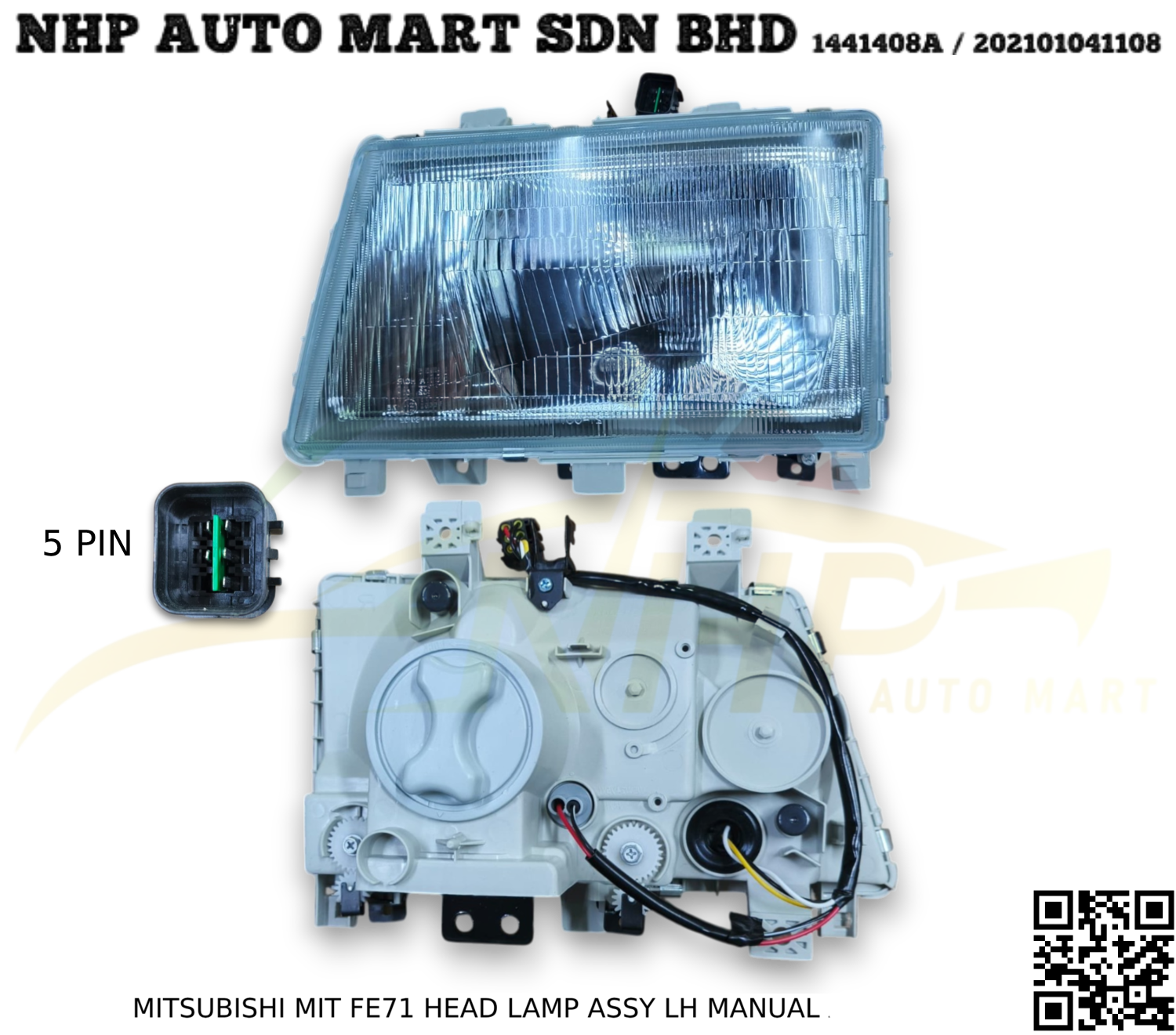 100-1110621L-5A (F-R) NHP