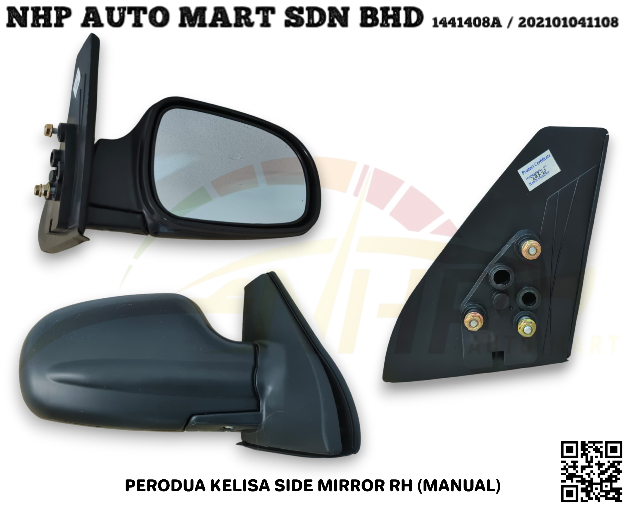 87910-87Z17 (F-R) RH NHP