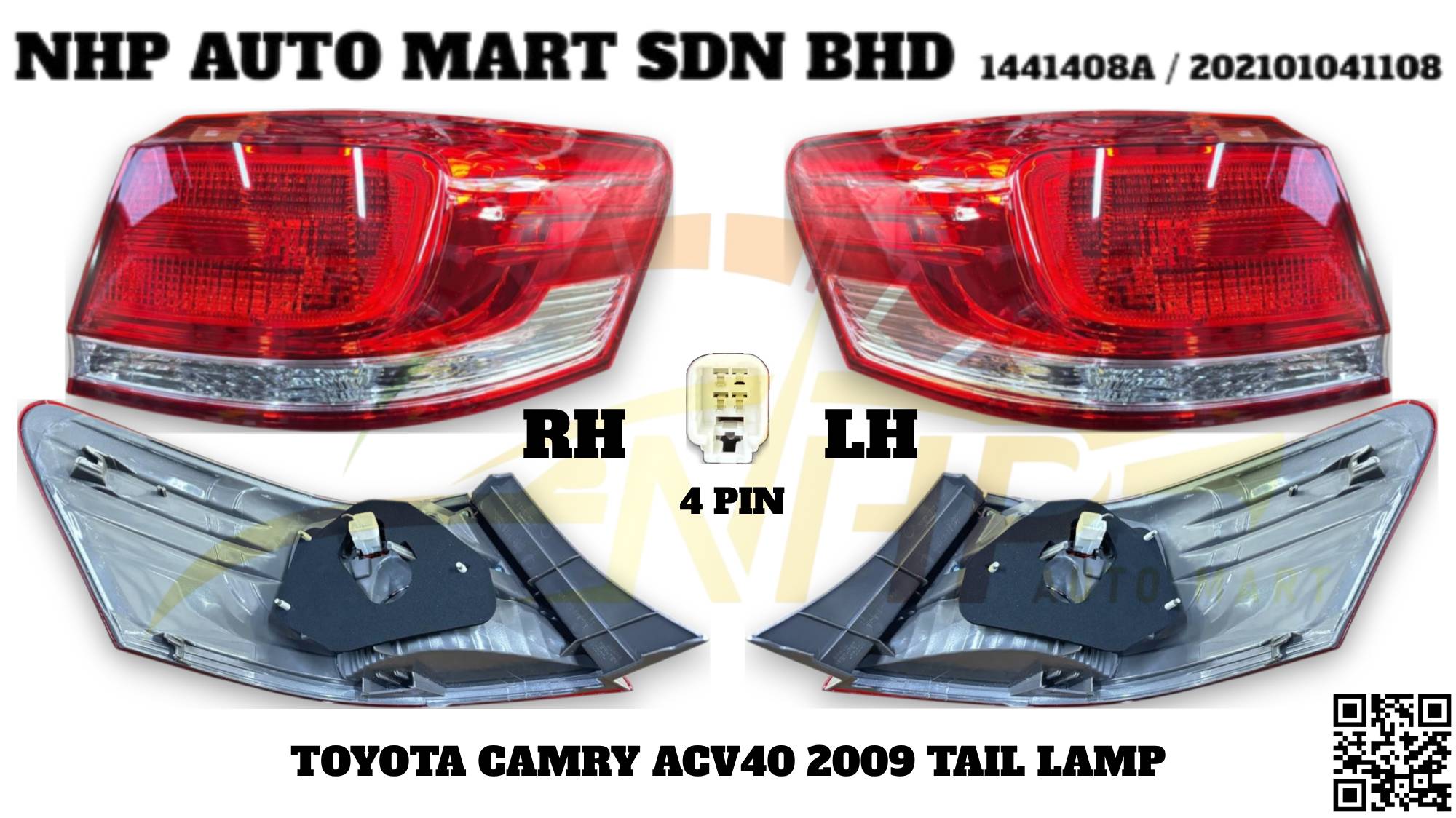 ACV4009-18E003C a-RH LH HP