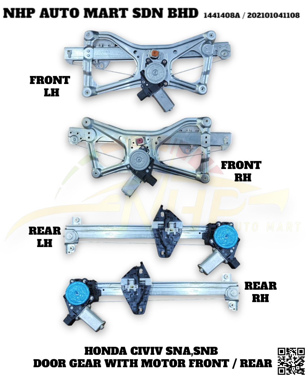 72250-SNA-A01 77210-SNA-A01 72750-SNA-A01 72710-SNA-A01