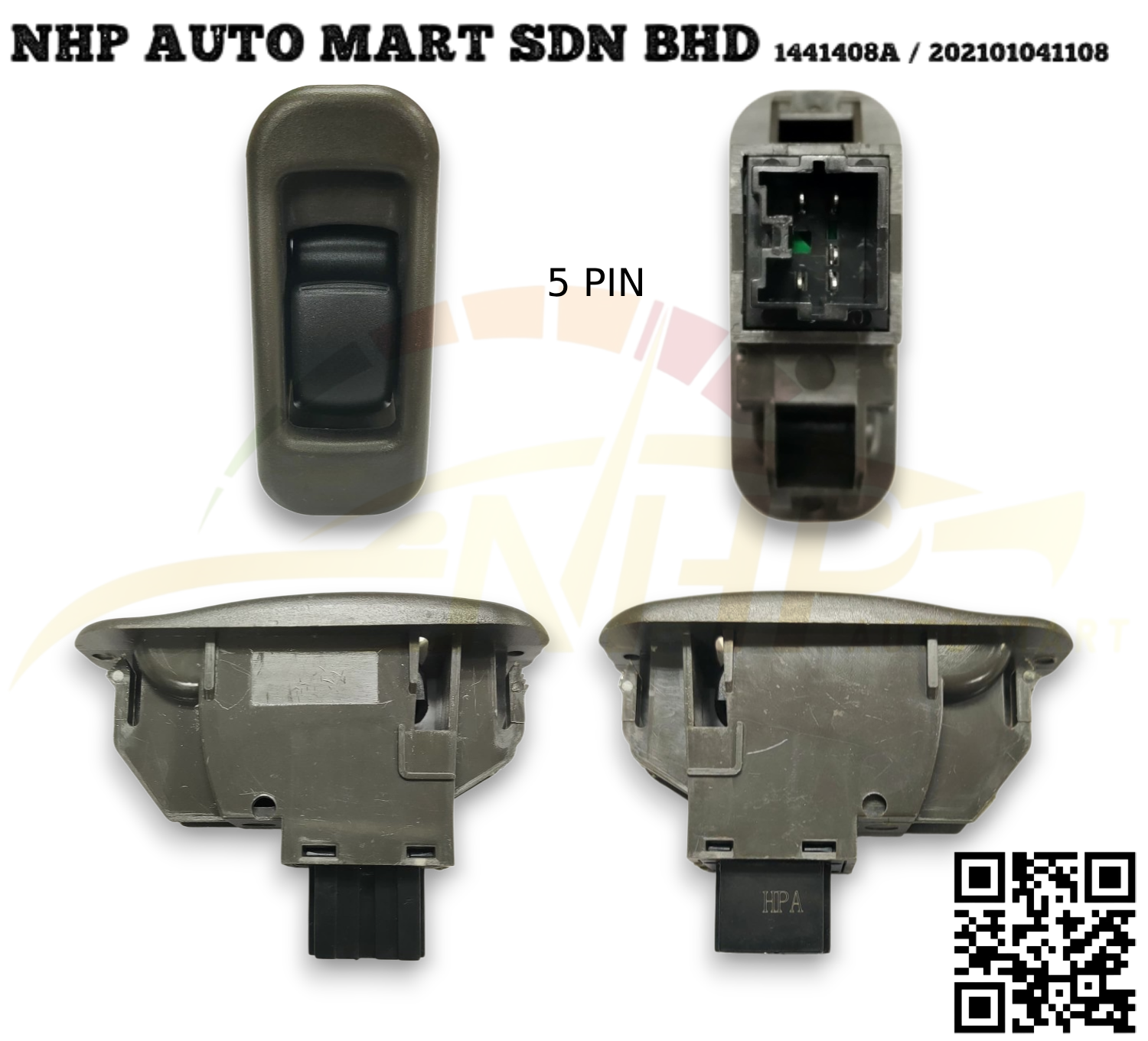 PW547104 (F-R) 5 PIN NHP