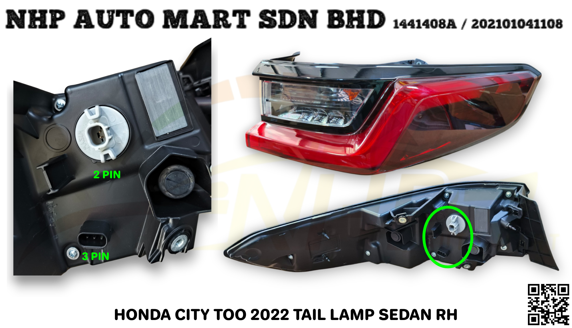 TOO0020-18E001T RH (F-R) NHP