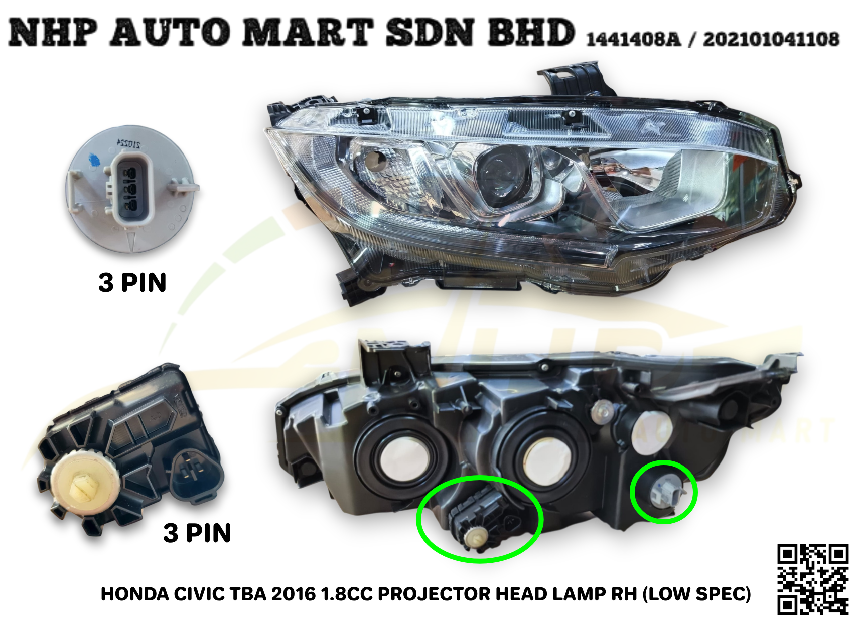 HDC13B-4031A-RNNX (F-R) NHP