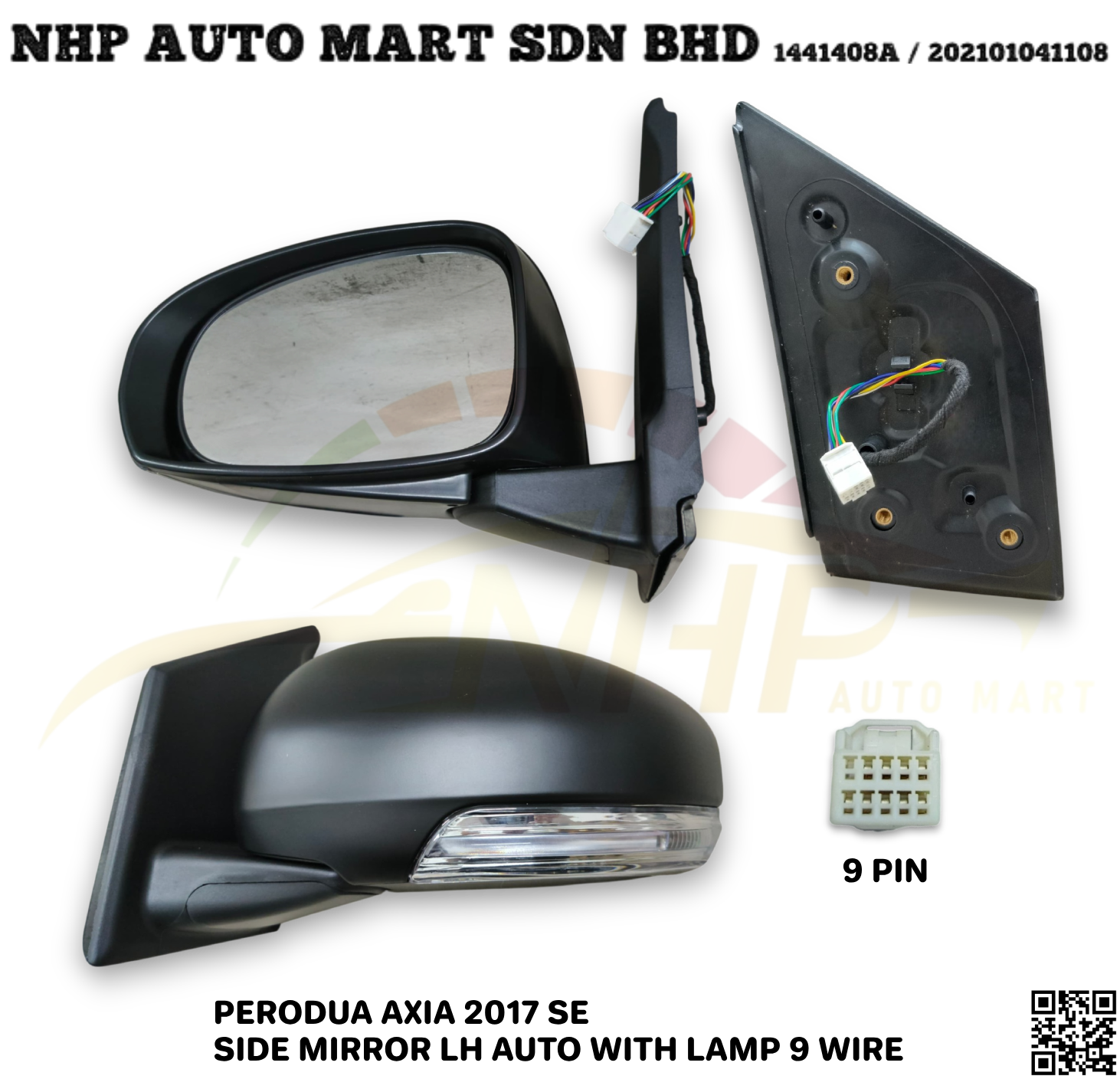 87940-BZC30 LH (F-R) NHP