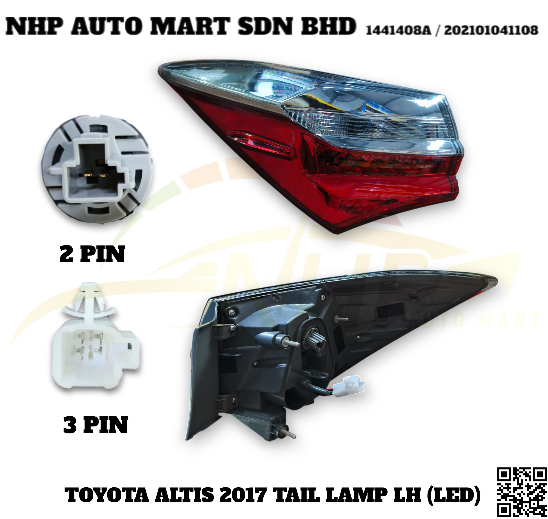 ZE17317-18E002T (F-R) LH NHP