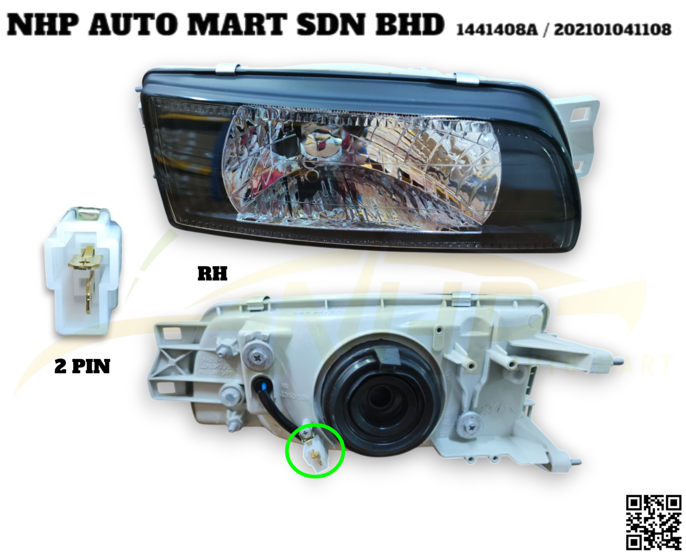 CB1000-92-01ZB00 RH (F-R) NHP