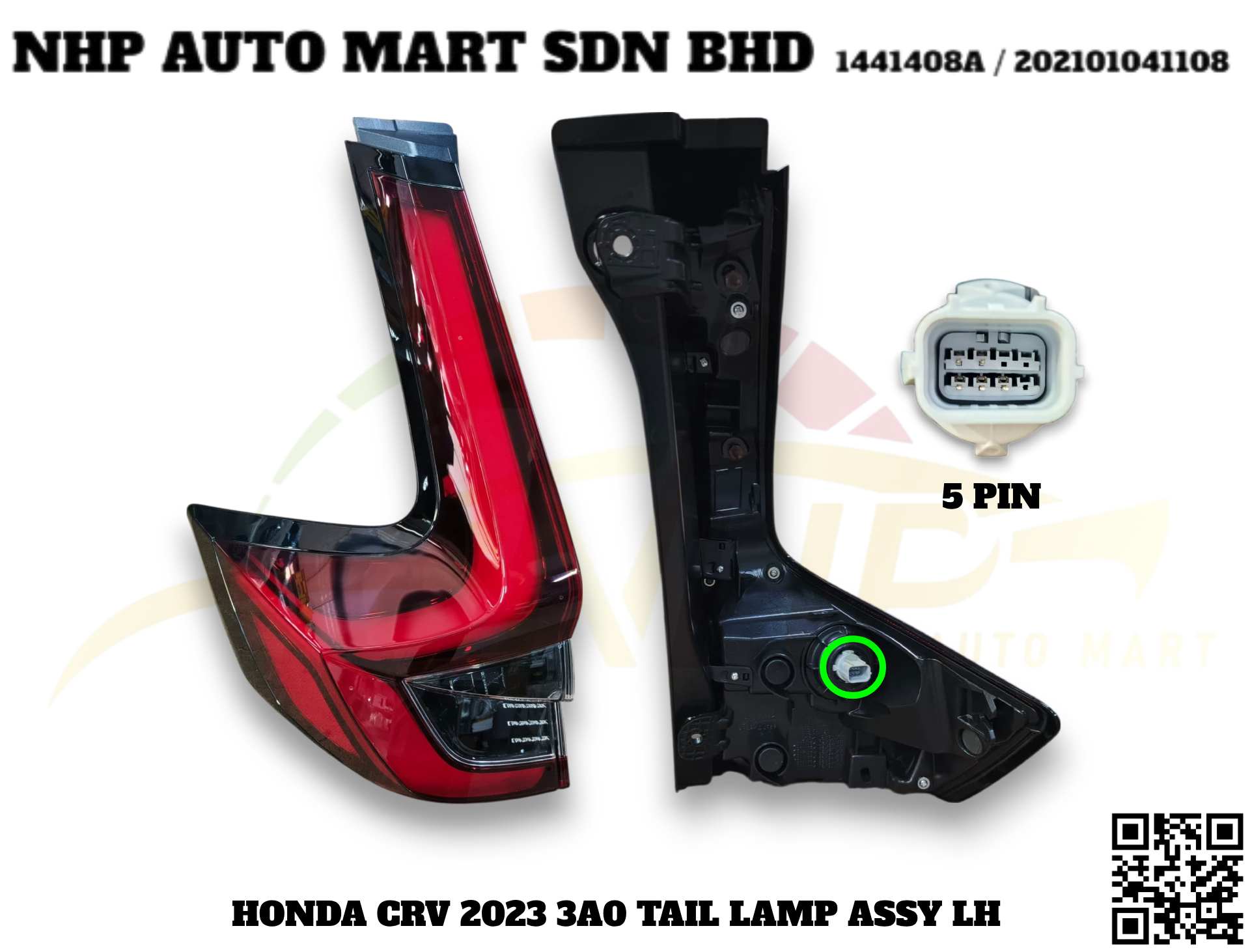 33550-3A0-H11T LH (F-R) NHP