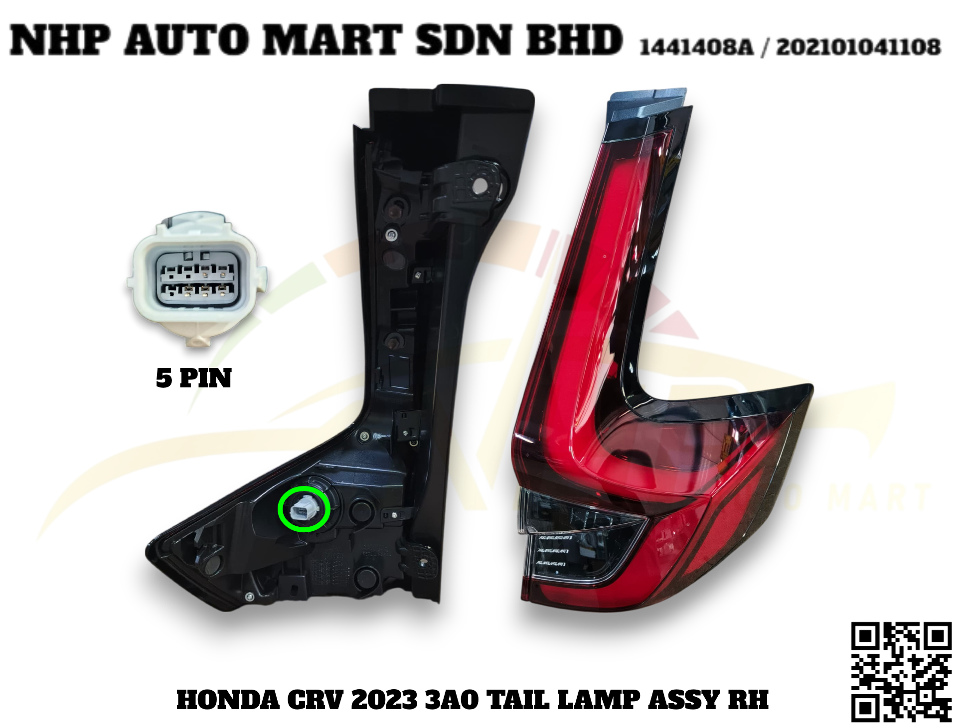 33500-3A0-H11T RH (F-R) NHP