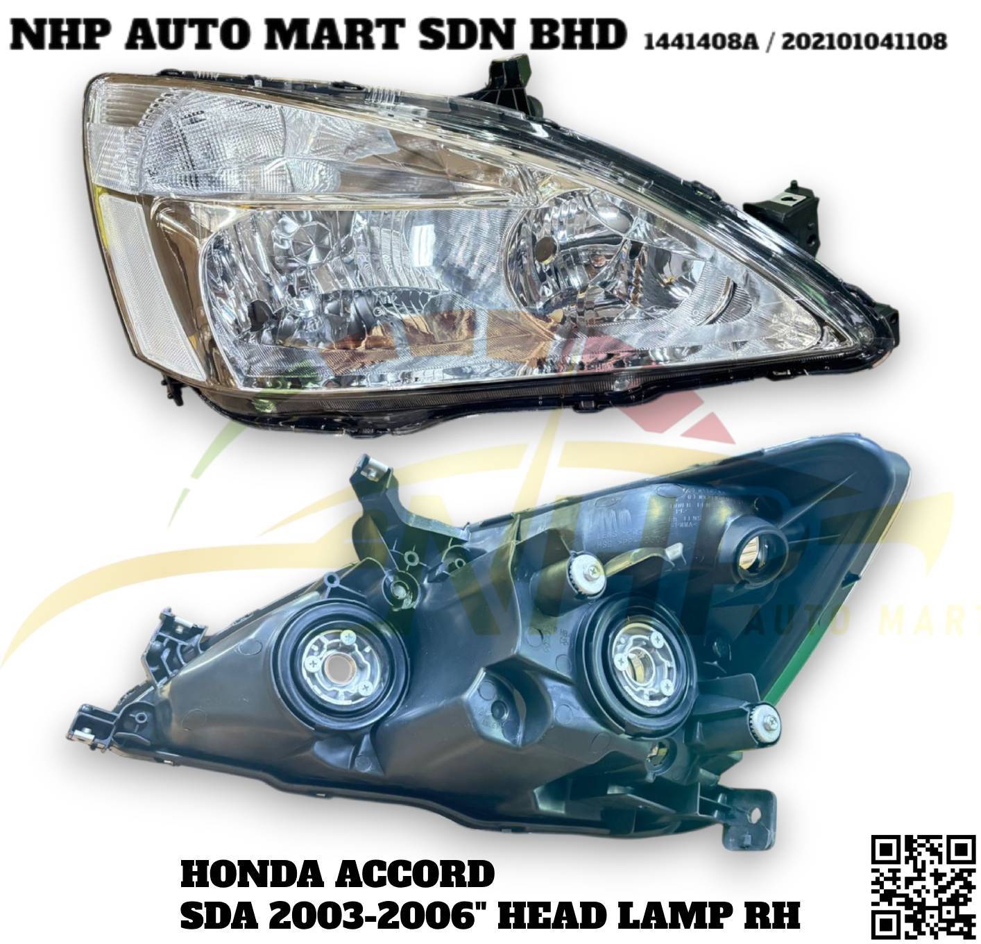 SDA-HEADLP-03R A- RH NHP