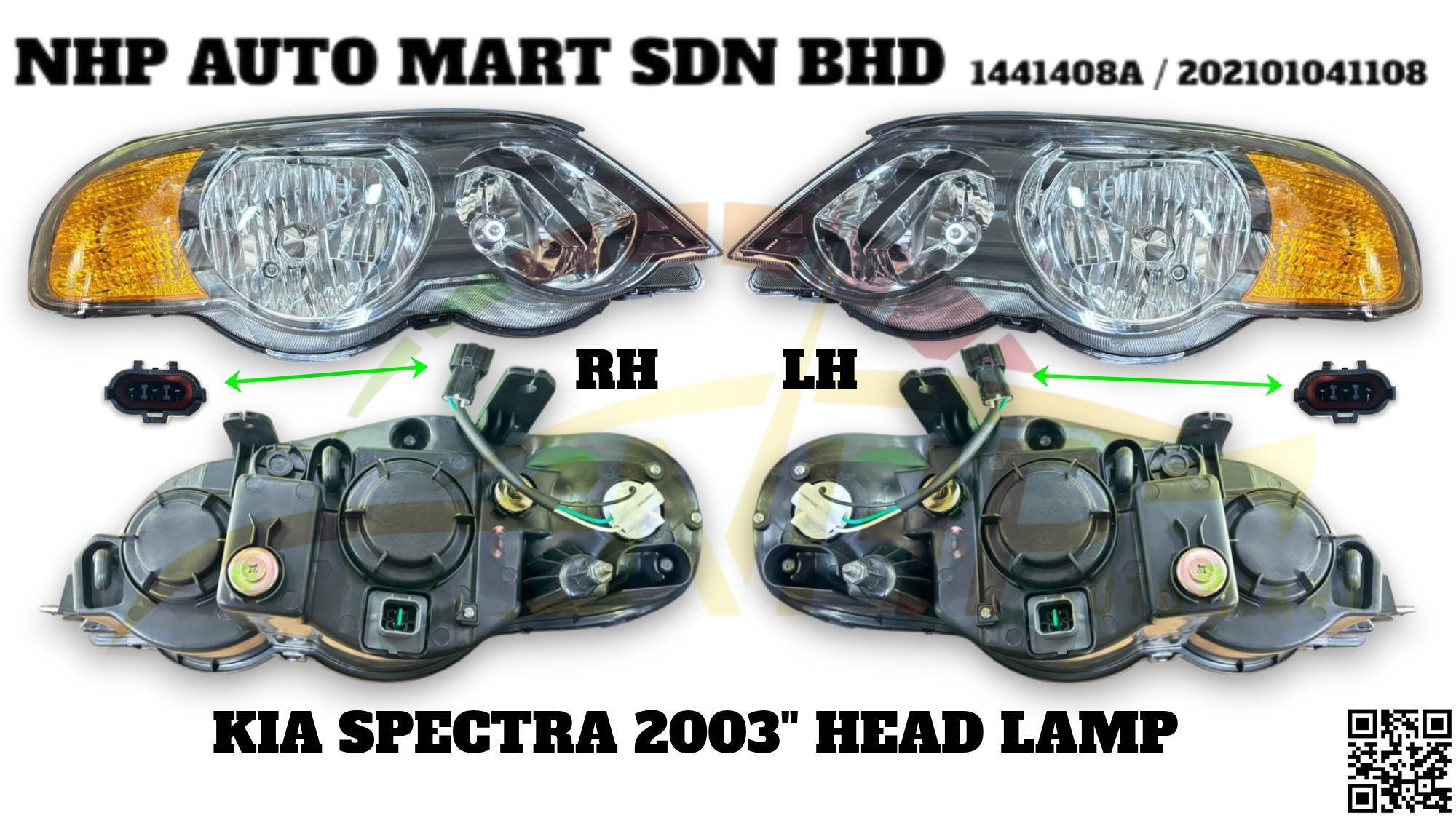 KAP01A-4031A-RNNX-RH LH NHP