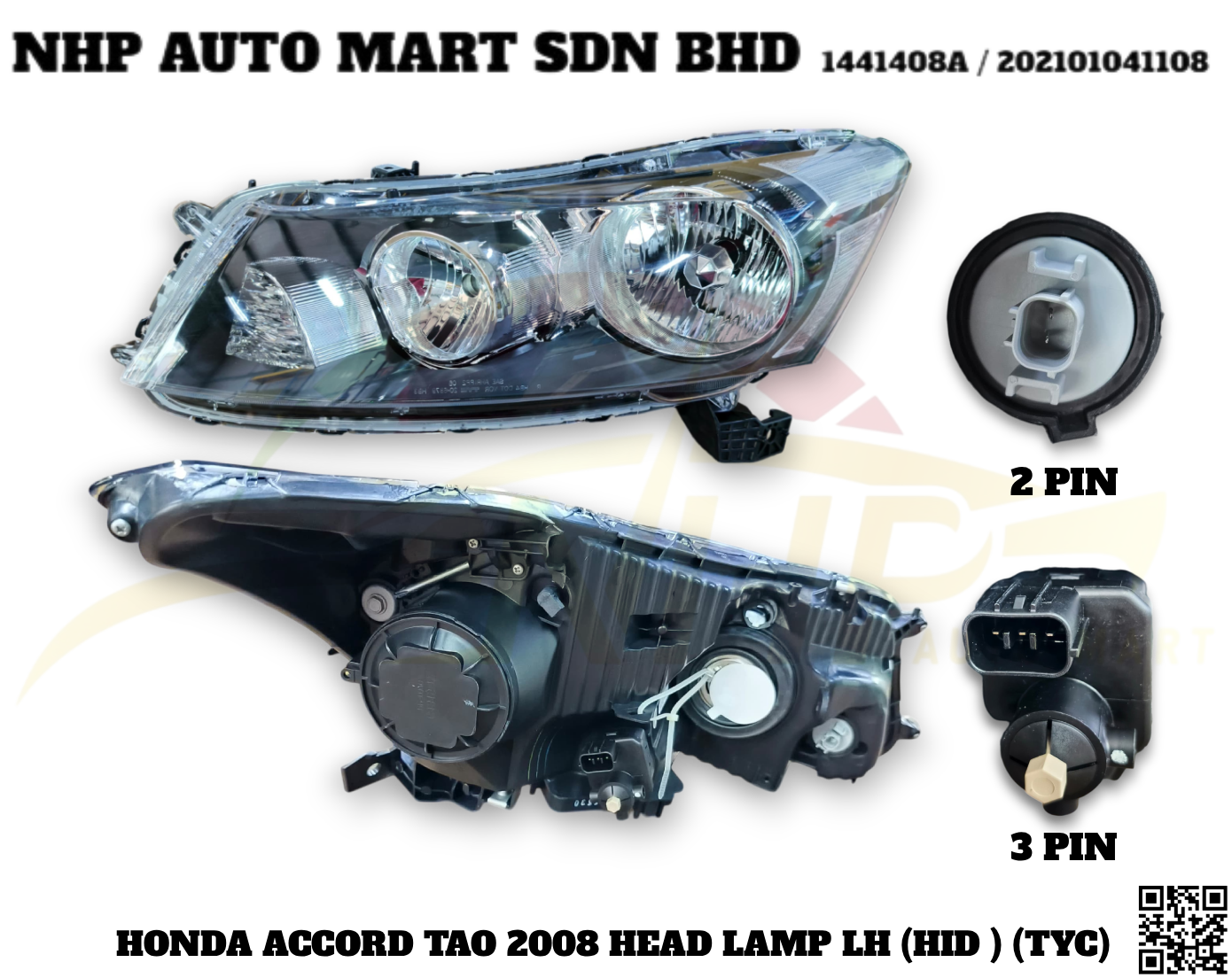 20-C064-05-8B LH (F-R) NHP