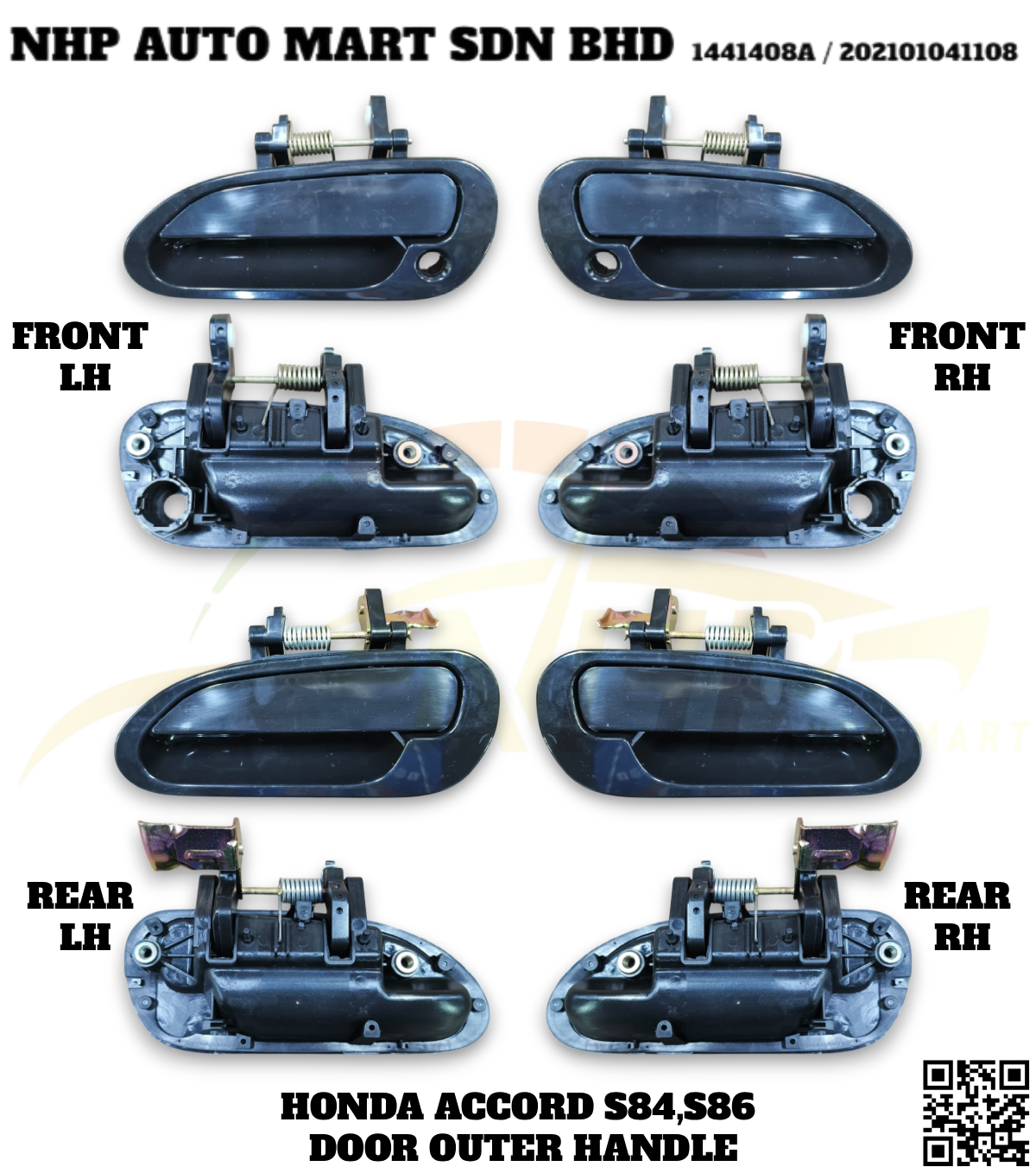 DOH-S84FL,FR,RL,RR NHP