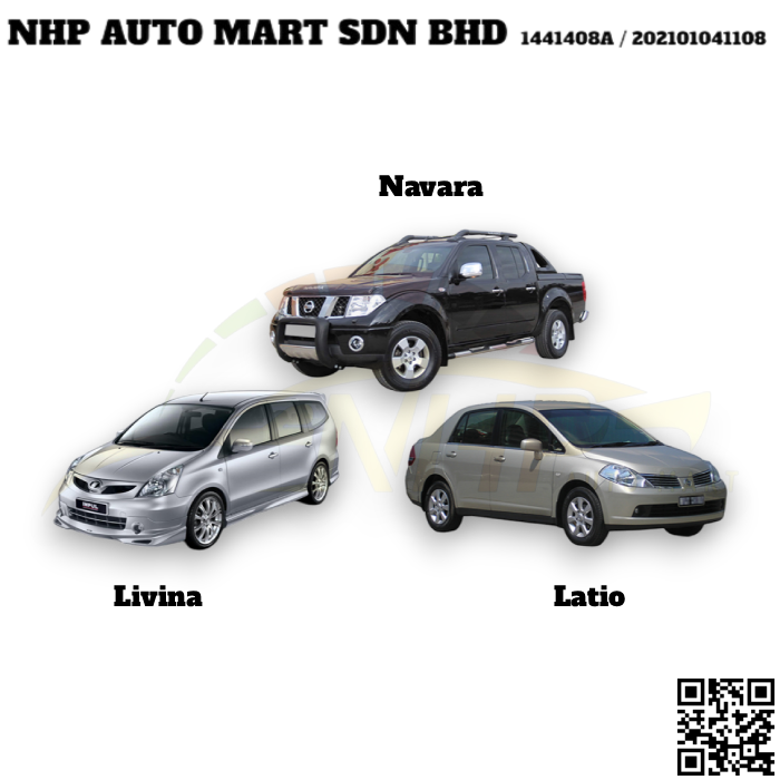 NISSAN LIVINA 2007 LATIO 2011 NAVARA NHP