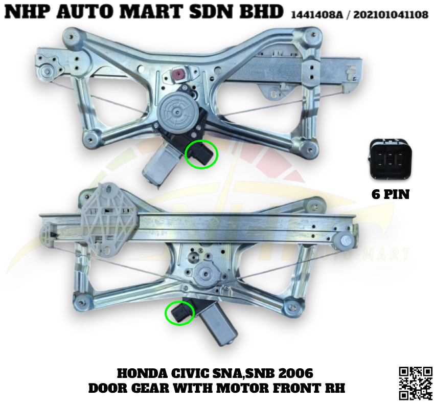 77210-SNA-A01 FRH NHP