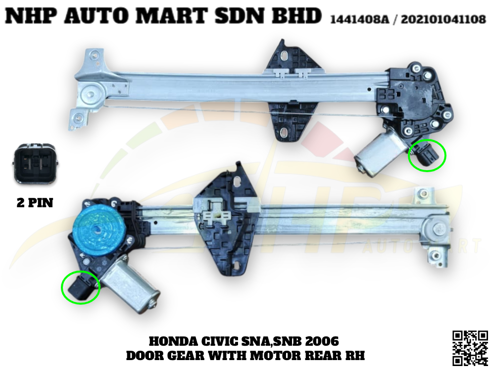 72710-SNA-A01 RRH NHP