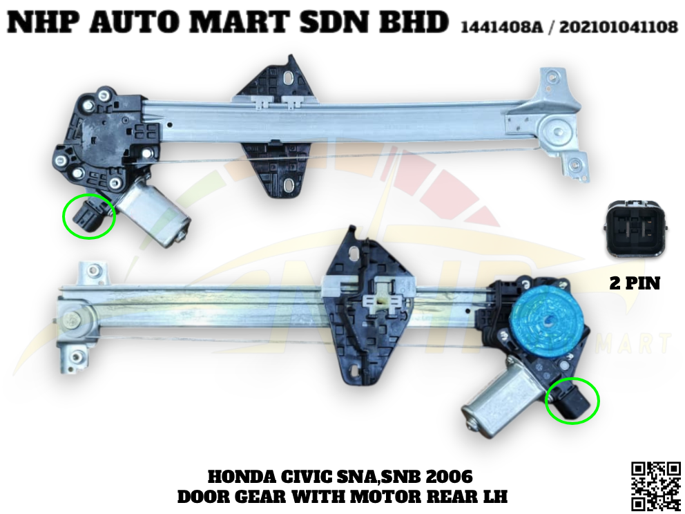 72750-SNA-A01 RLH NHP