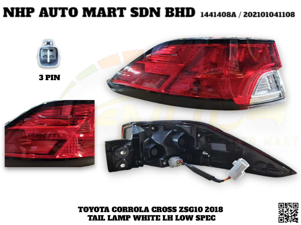 81561-0A060-T LH NHP