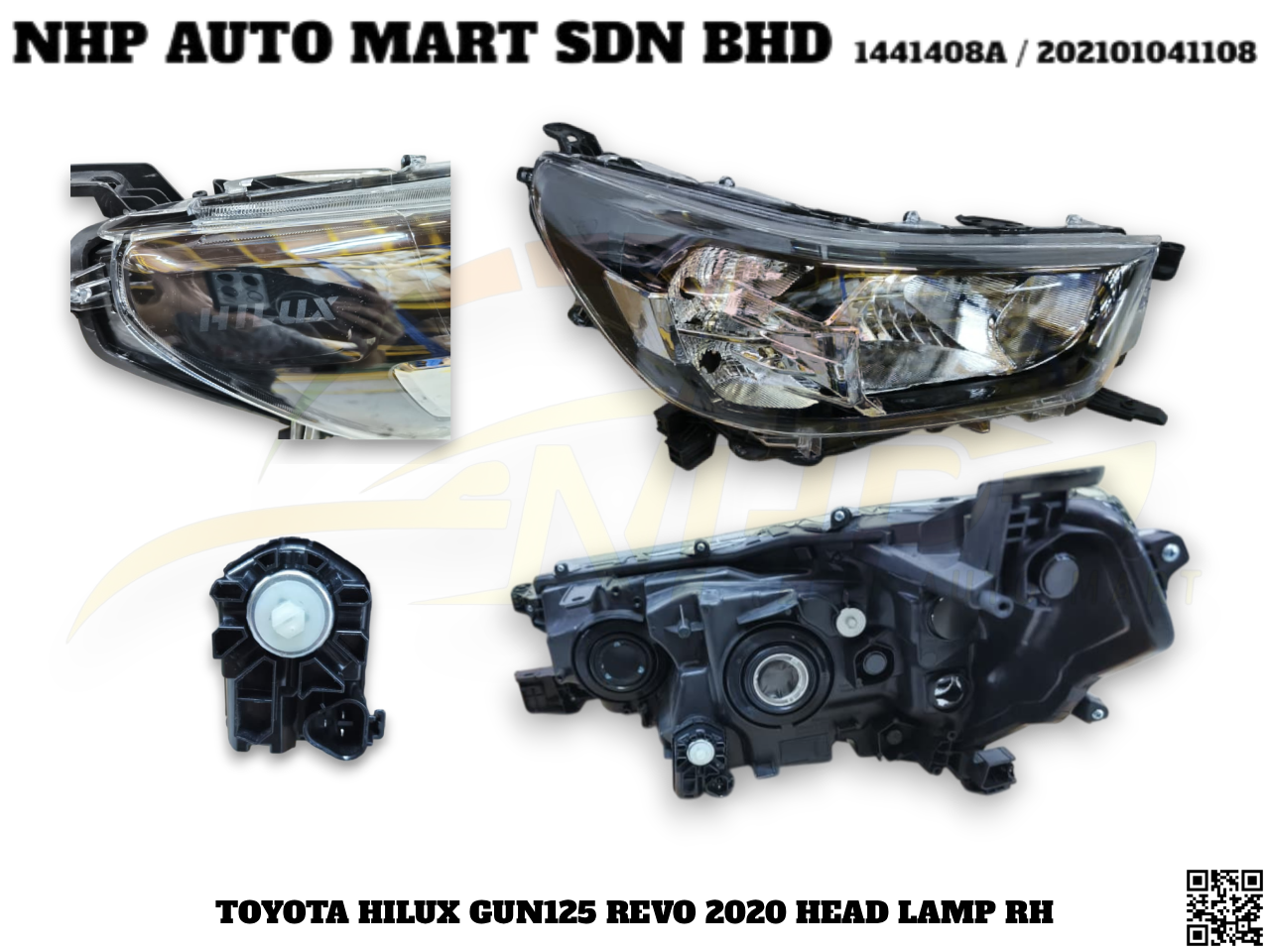 GUN125-20-01000R-CP NHP