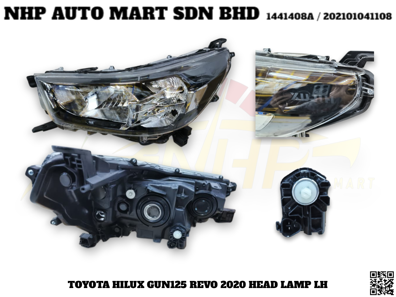 GUN125-20-01000L-CP NHP